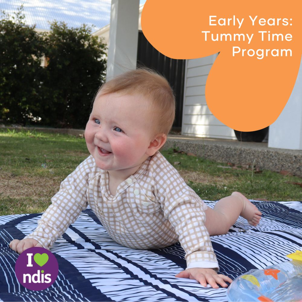 Early Years: Tummy Time Program - Therapy at Home